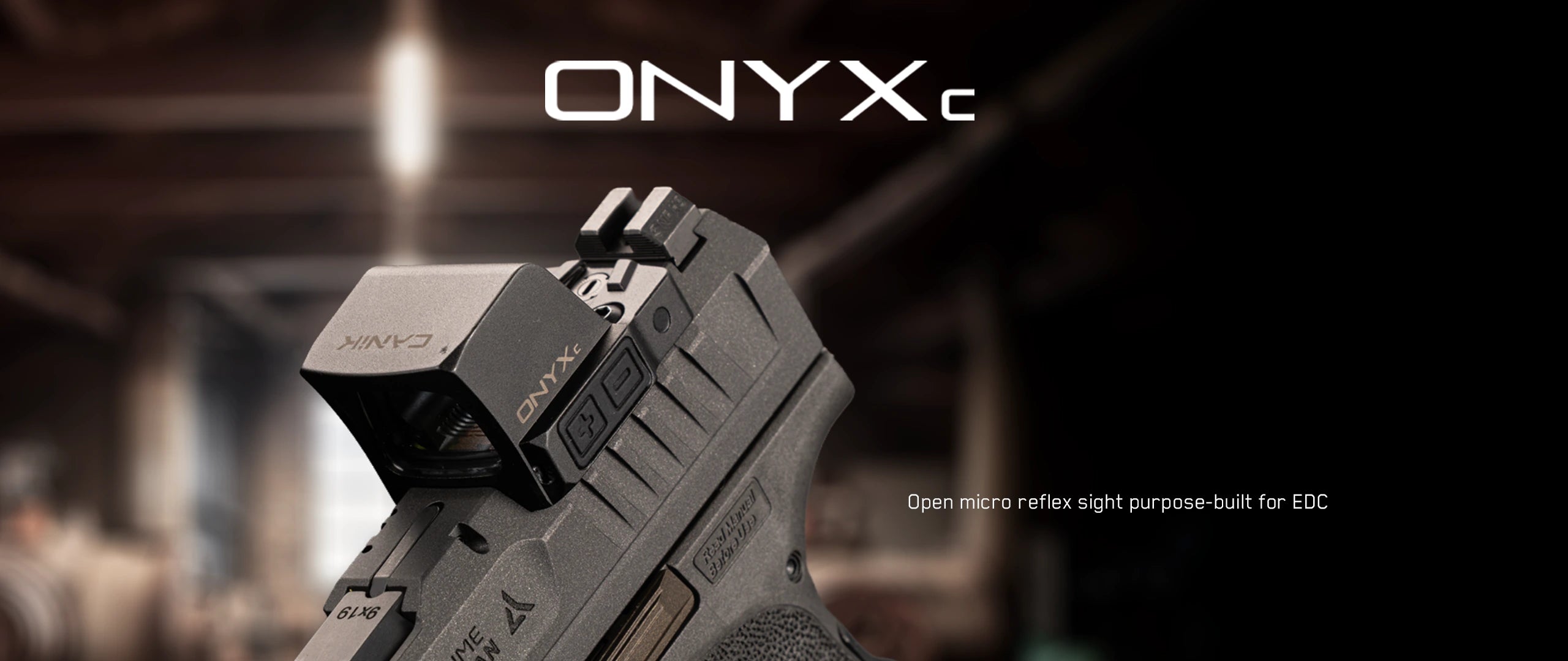 CANiK ONYX c mounted on the PRIME RADIAN